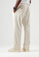 I'M BRIAN Pantaloni panna per uomo con taglio sartoriale dritto e rilassato. PA3889 PA I'M BRIAN 
