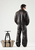 I'M BRIAN Pantalone casual  regular fit moro marrone da uomo. PA3902 020 I'M BRIAN 