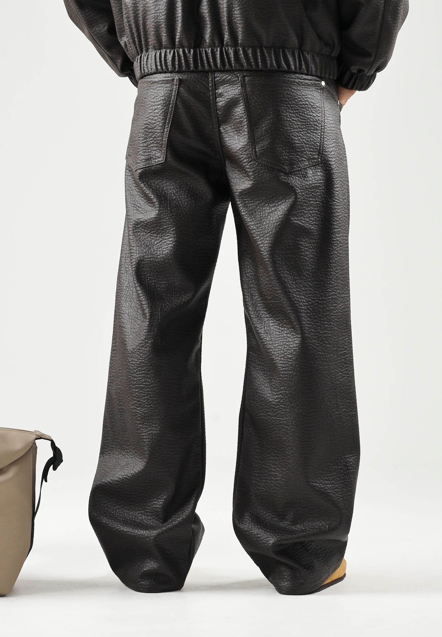 I'M BRIAN Pantalone casual  regular fit moro marrone da uomo. PA3902 020 I'M BRIAN 