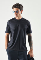 I'M BRIAN T-shirt basic girocollo blu da uomo TS3930 005 I'M BRIAN 