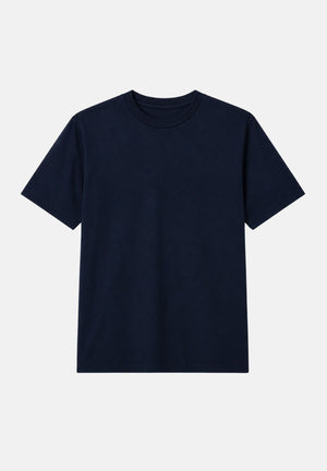 I'M BRIAN T-shirt basic girocollo blu da uomo TS3930 005 I'M BRIAN 