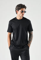 I'M BRIAN T-shirt basic girocollo nero da uomo TS3930 009 I'M BRIAN 