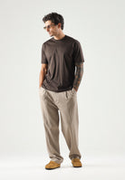 I'M BRIAN T-shirt moro-marrone girocollo da uomo TS3930 020 I'M BRIAN 