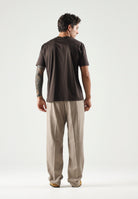 I'M BRIAN T-shirt moro-marrone girocollo da uomo TS3930 020 I'M BRIAN 
