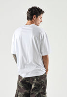 I'M BRIAN T-shirt girocollo bianca da uomo in tinta unita TS3931 002 I'M BRIAN 