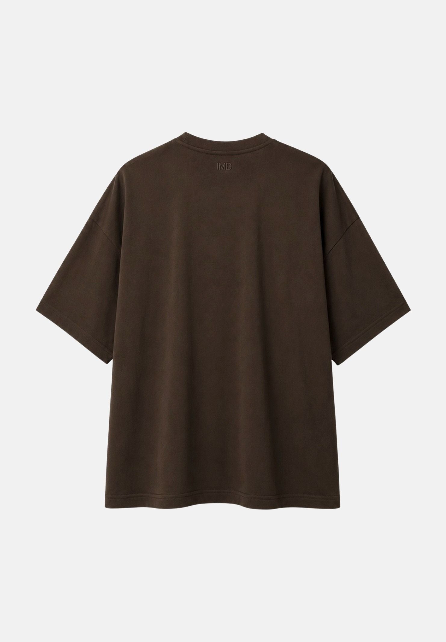 I'M BRIAN T-shirt girocollo moro da uomo in tinta unita TS3931 020 I'M BRIAN 