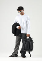 I'M BRIAN T-shirt manica lunga bianca da uomo TS3932 002 I'M BRIAN 