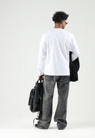 I'M BRIAN T-shirt manica lunga bianca da uomo TS3932 002 I'M BRIAN 