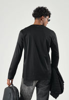 I'M BRIAN T-shirt manica lunga nera da uomo TS3932 009 I'M BRIAN 