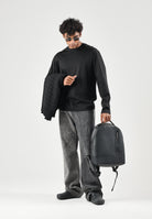 I'M BRIAN T-shirt manica lunga nera da uomo TS3932 009 I'M BRIAN 