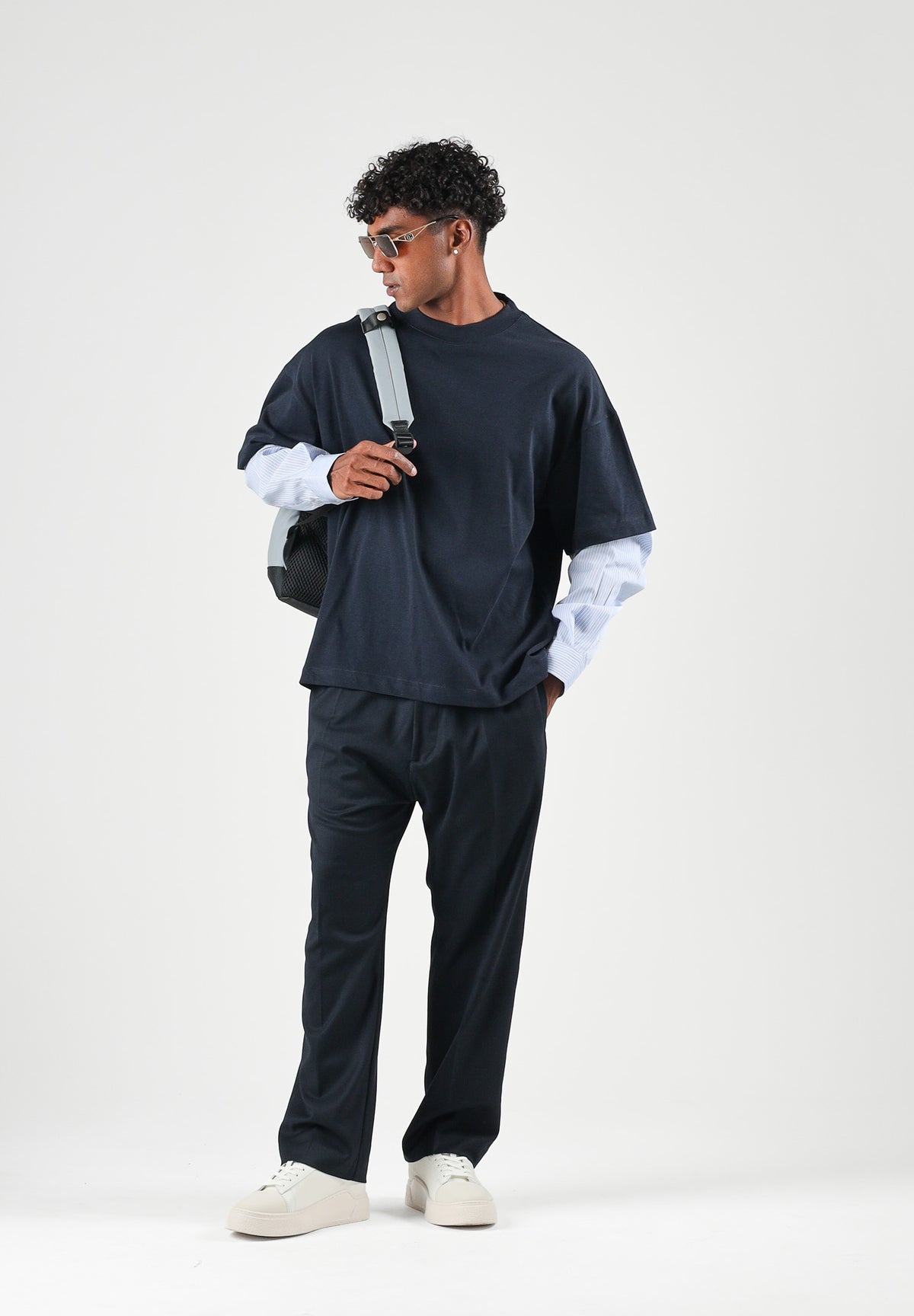 T-shirt regular fit da uomo autunno inverno TS3936 005 I'M BRIAN 
