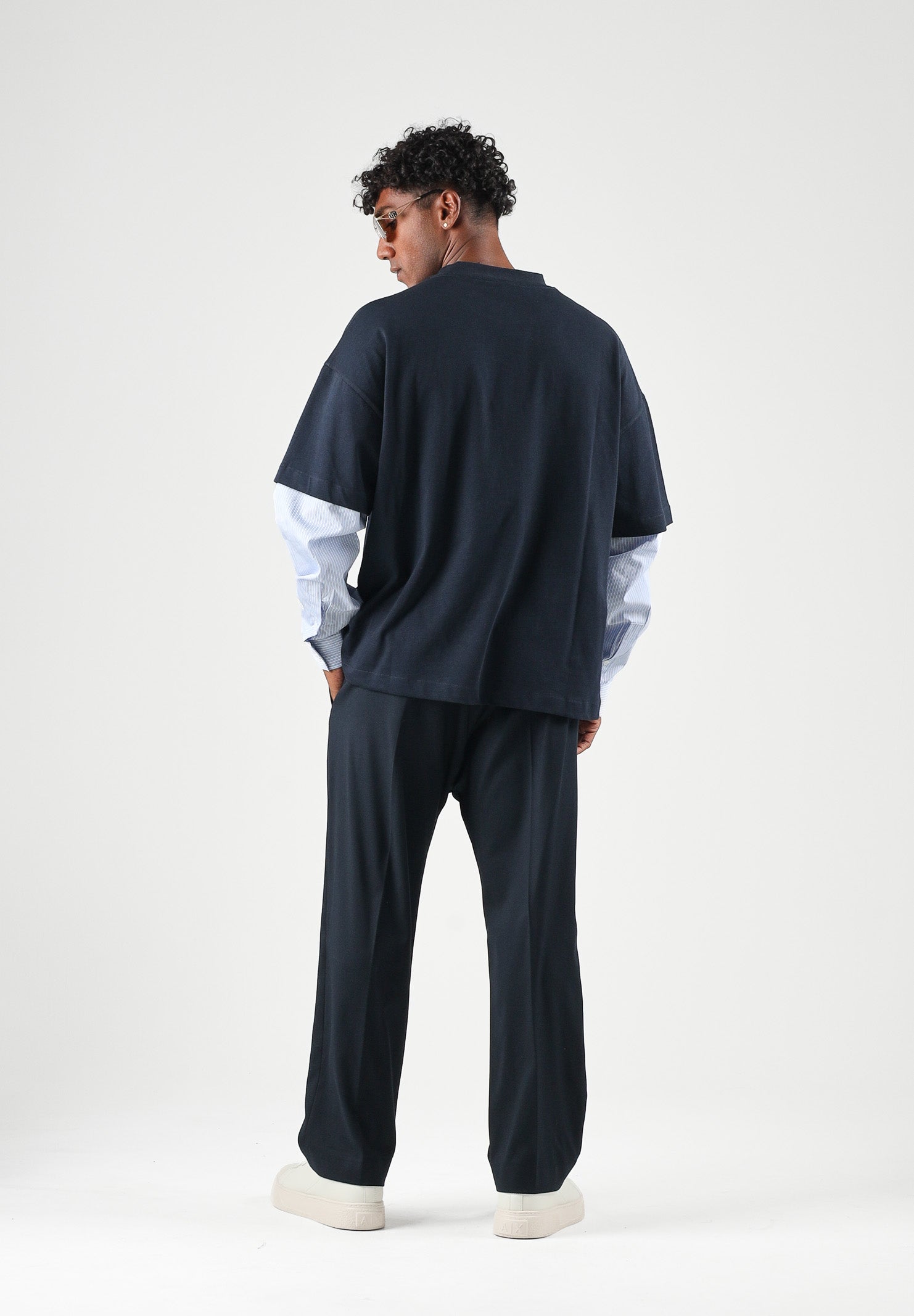 T-shirt regular fit da uomo autunno inverno TS3936 005 I'M BRIAN 