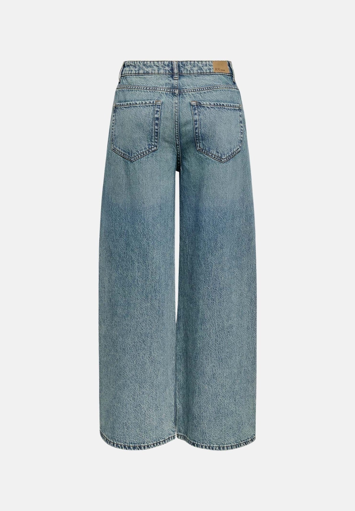 JDY Jeans JDYLIVE blu denim medio da donna con gamba ampia e vita regolare 15342782 MEBL JDY 