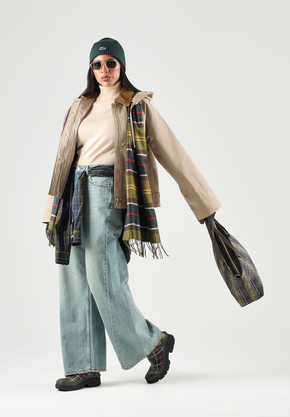 JDY Jeans JDYLIVE blu denim medio da donna con gamba ampia e vita regolare 15342782 MEBL JDY 