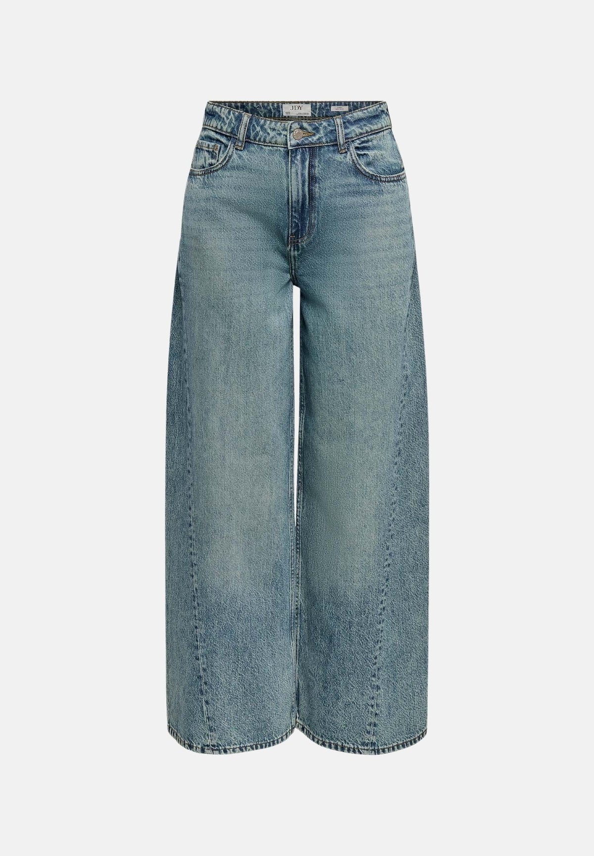 JDY Jeans JDYLIVE blu denim medio da donna con gamba ampia e vita regolare 15342782 MEBL JDY 