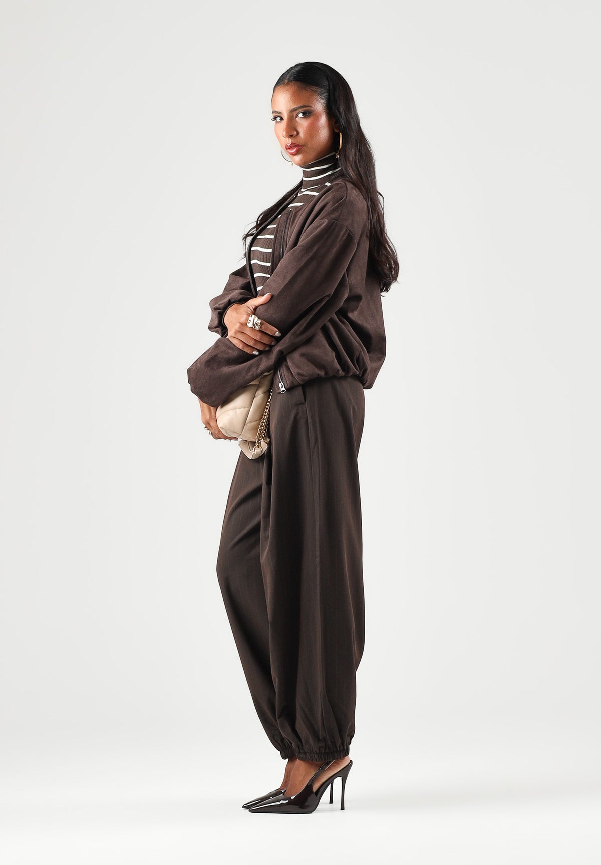 JDY Giubbotto-bomber JDYNEIL marrone caffè da donna 15367790 CHTO JDY 