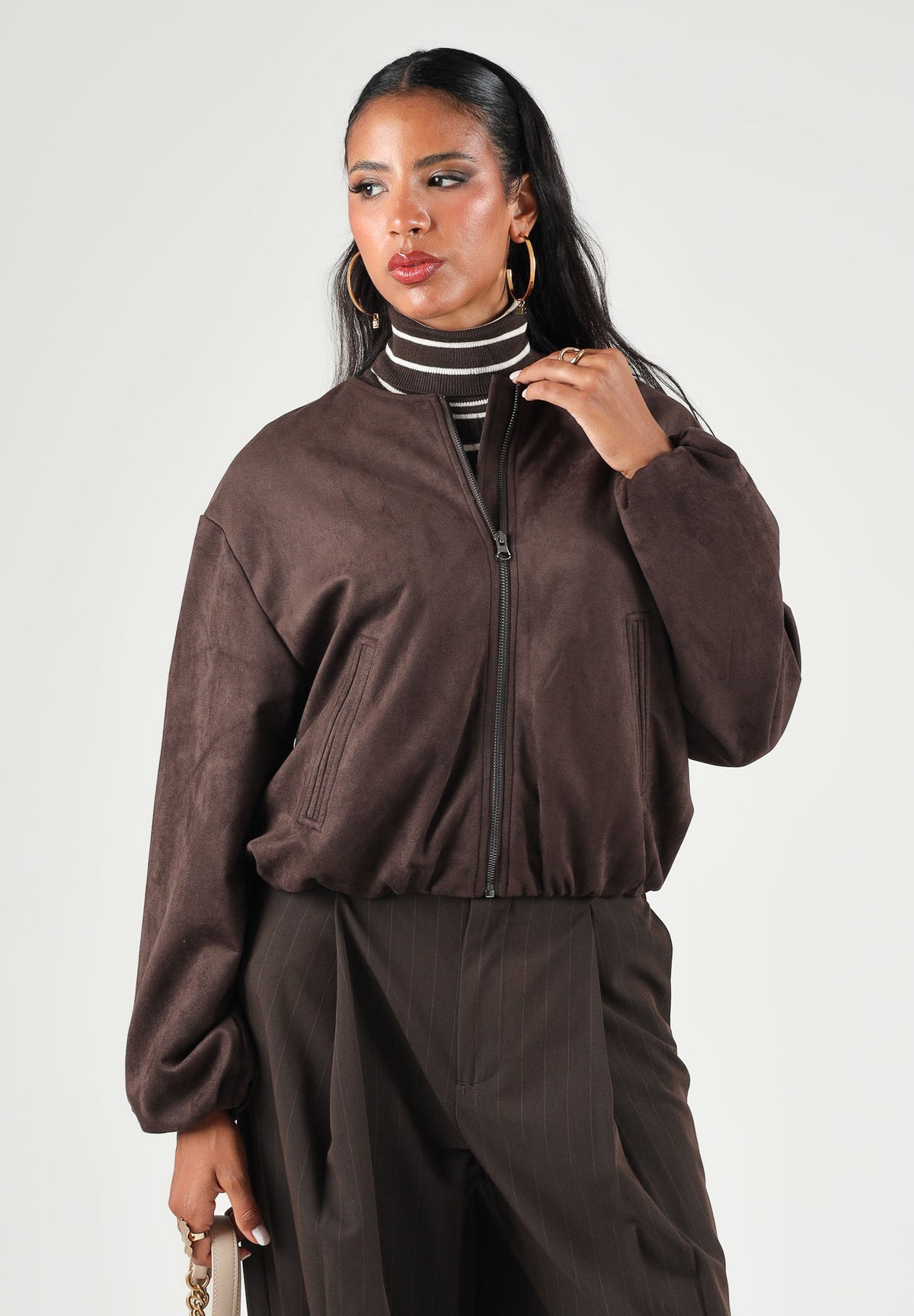 JDY Giubbotto-bomber JDYNEIL marrone caffè da donna 15367790 CHTO JDY 