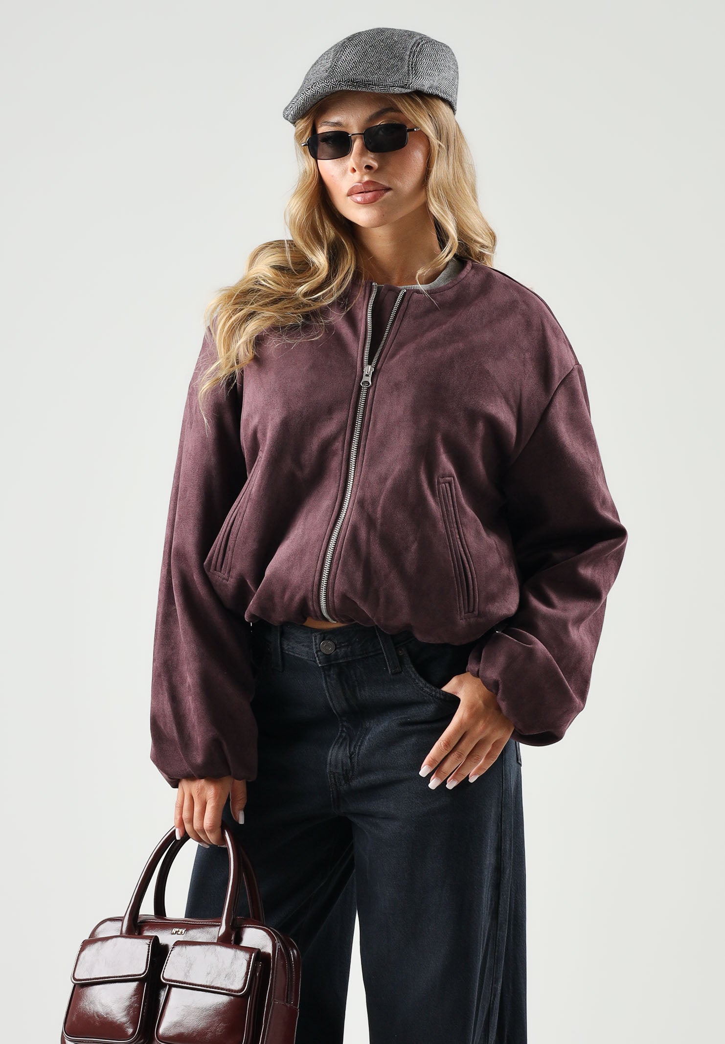 JDY Giubbotto-bomber  JDYNEIL silve-fucsia da donna 15367790 HU JDY 