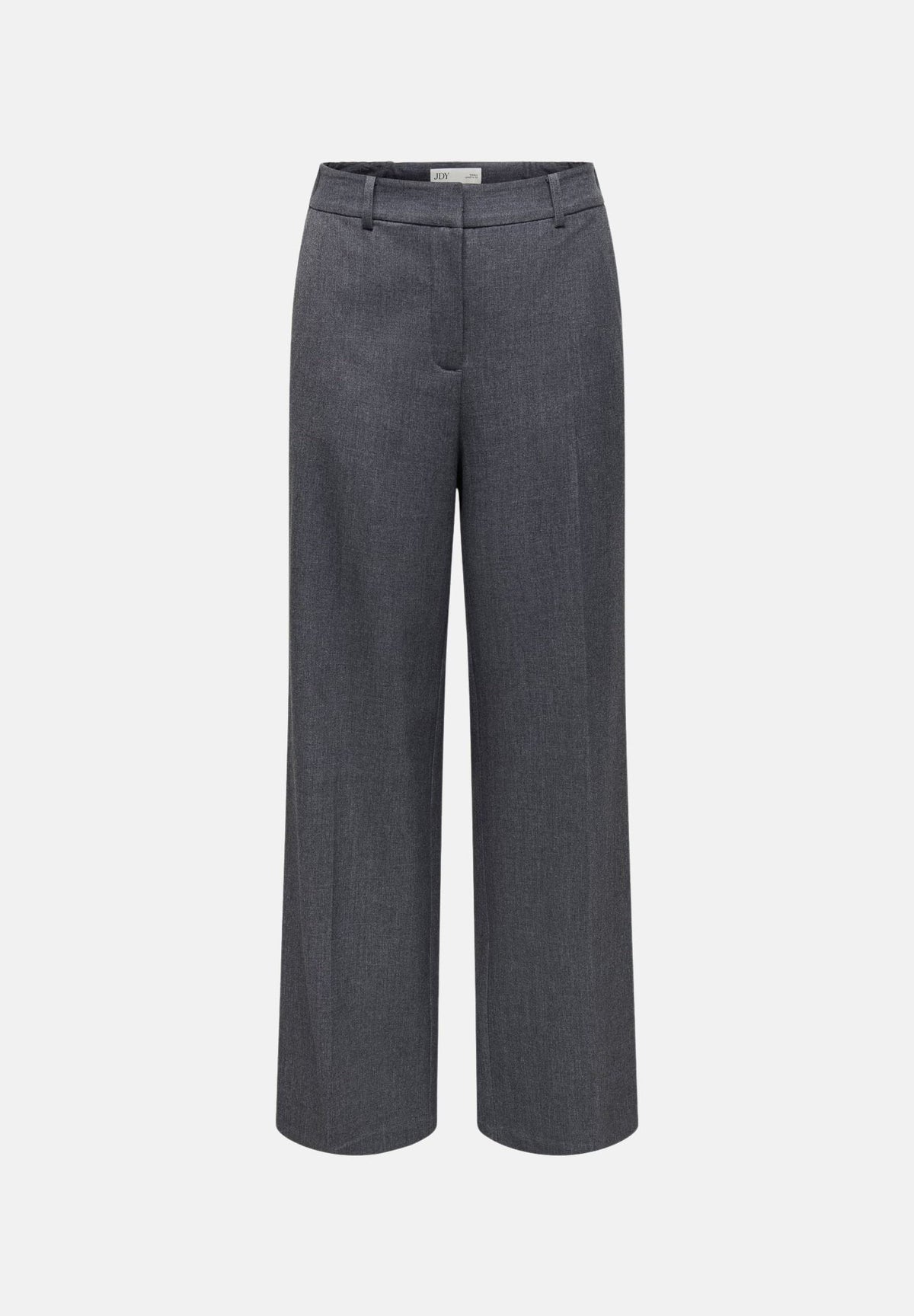 JDY Pantaloni JDYVALERIE grigi per donna con vita alta e gamba ampia 15380493 DAGR JDY 
