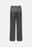 JDY Pantaloni JDYVALERIE grigi per donna con vita alta e gamba ampia 15380493 DAGR JDY 
