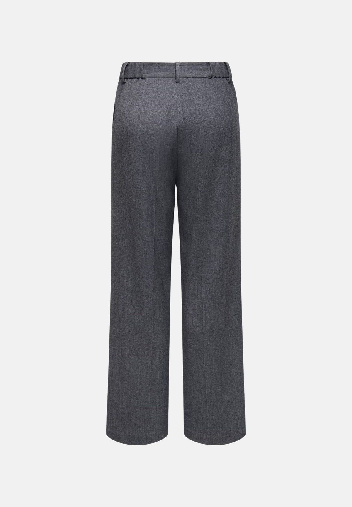JDY Pantaloni JDYVALERIE grigi per donna con vita alta e gamba ampia 15380493 DAGR JDY 