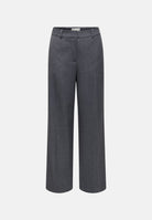JDY Pantaloni JDYVALERIE grigi per donna con vita alta e gamba ampia 15380493 DAGR JDY 