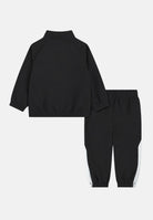 JORDAN Tuta color block nera per bambino e bambina con giacca full zip, profili a contrasto e pantaloni coordinati. 85G286 023 JORDAN 