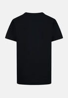 JORDAN T-shirt a manica corta nera per bambino e bambina con ricamo Jumpman 95D266 023 JORDAN 