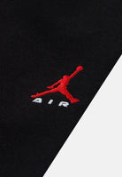 JORDAN Pantaloni BROOKLYN Black neri per bambino e bambina, con logo Jumpman rosso, vita elasticizzata e gamba comoda.<BR/> 95G056 023 JORDAN 