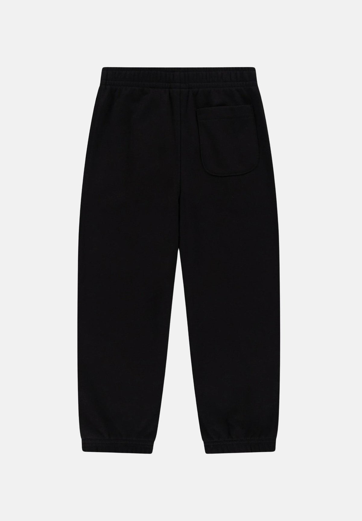 JORDAN Pantaloni BROOKLYN Black neri per bambino e bambina, con logo Jumpman rosso, vita elasticizzata e gamba comoda.<BR/> 95G056 023 JORDAN 