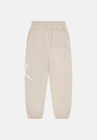 JORDAN Pantaloni MJ JUMBO JUMPMAN FLEECE beige chiaro per bambino e bambina, con vita elasticizzata, coulisse, logo Jumpman e polsini. 95G245 W0J JORDAN 