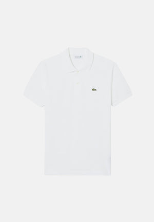 LACOSTE Polo bianca per uomo e donna con patch logo coccodirllo 1212 001 LACOSTE 