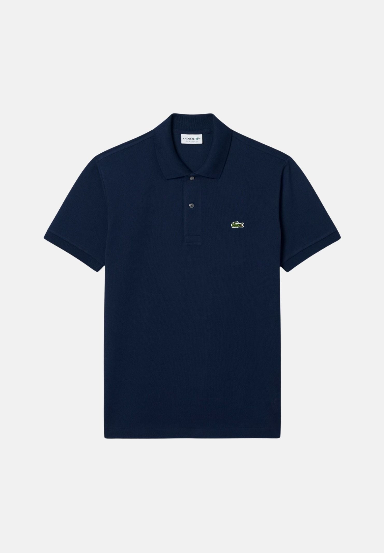 LACOSTE Polo blu per uomo e donna con patch logo coccodirllo 1212 166 LACOSTE 