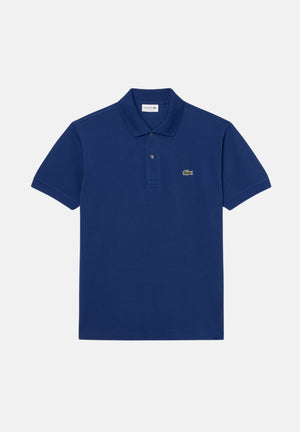 LACOSTE Polo a manica corta blu per uomo e donna con patch logo 1212 F9F LACOSTE 