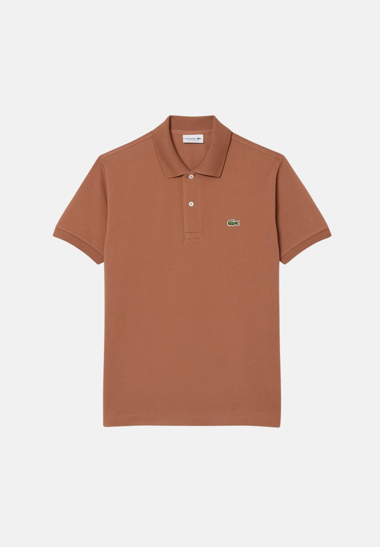LACOSTE Polo cuoio per uomo e donna con patch logo coccodirllo 1212 LFA LACOSTE 