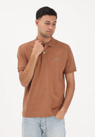 LACOSTE Polo cuoio per uomo e donna con patch logo coccodirllo 1212 LFA LACOSTE 