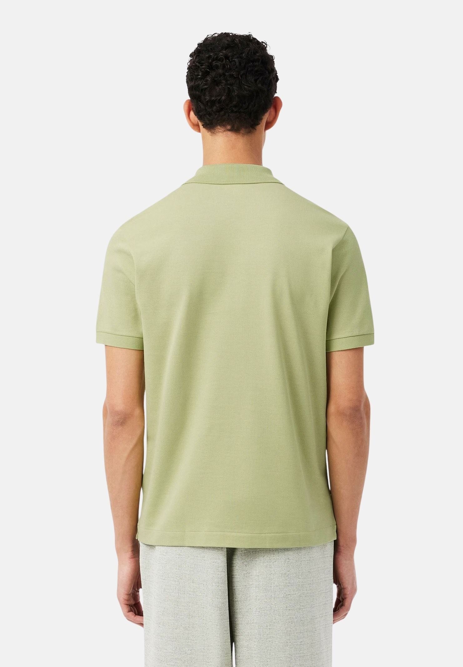 LACOSTE Polo verde chiaro per uomo e donna caratterizzata da patch logo coccodirllo 1212 UYB LACOSTE 