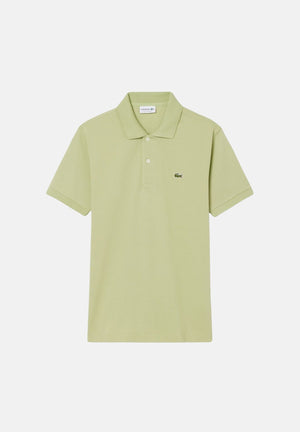 LACOSTE Polo verde chiaro per uomo e donna caratterizzata da patch logo coccodirllo 1212 UYB LACOSTE 