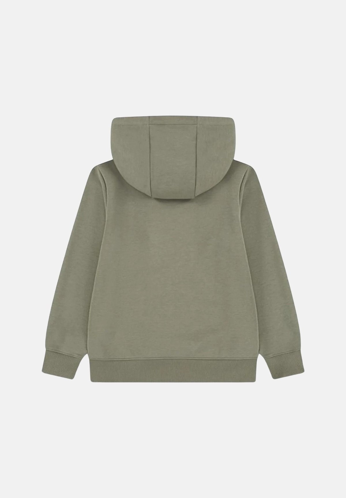 LACOSTE Felpa con cappuccio verde oliva per  bambino e bambina con  tasca a marsupio frontale. 847883 BMY LACOSTE 