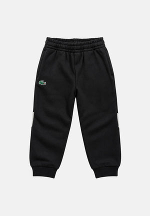 LACOSTE Pantaloni CLASSIC JOGGER neri per bambino e bambina 847923 K96 LACOSTE 