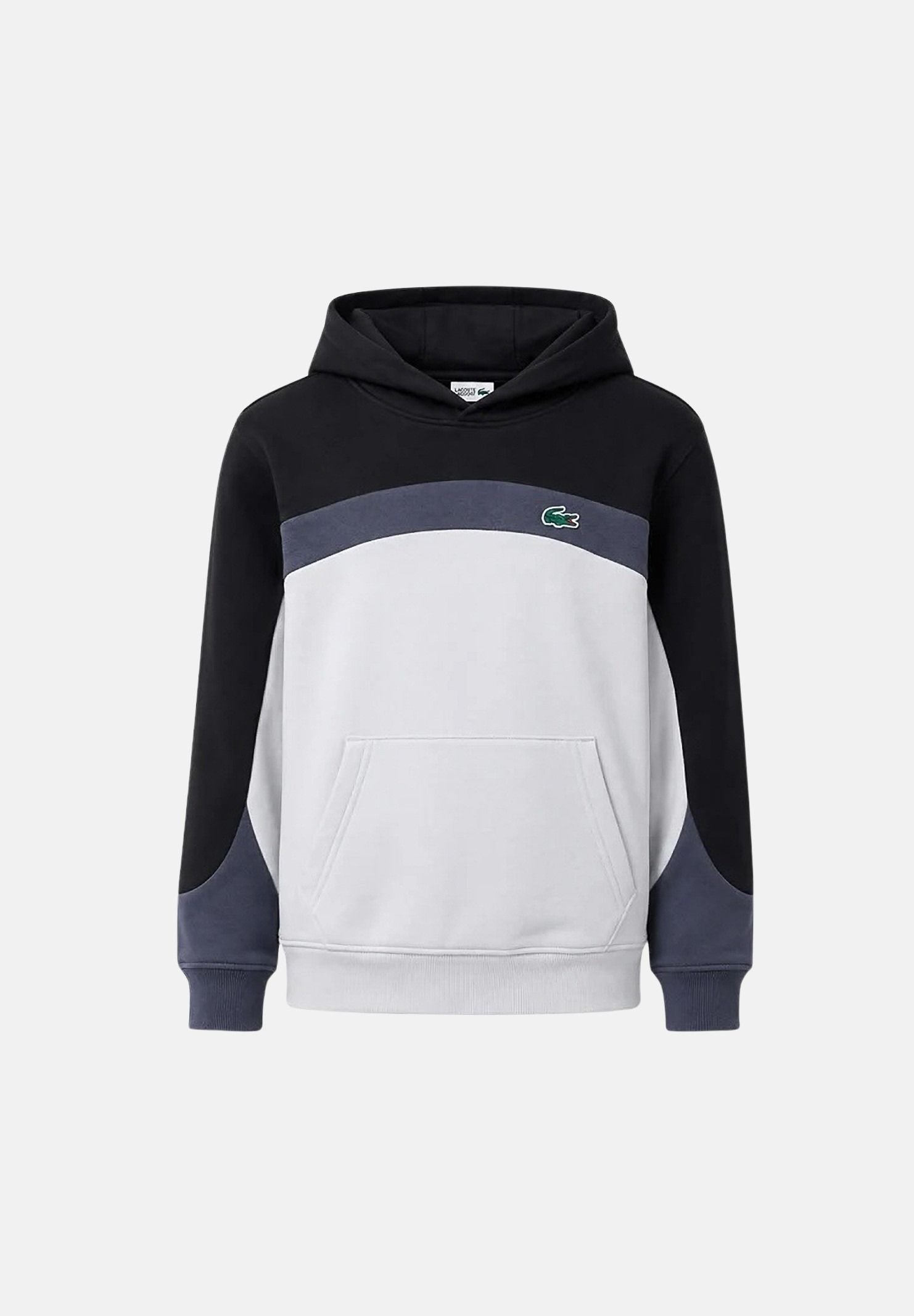 LACOSTE Felpa con cappuccio multicolor per  bambino e bambina con inserti cromatici a contrasto. 947924 K96 LACOSTE 