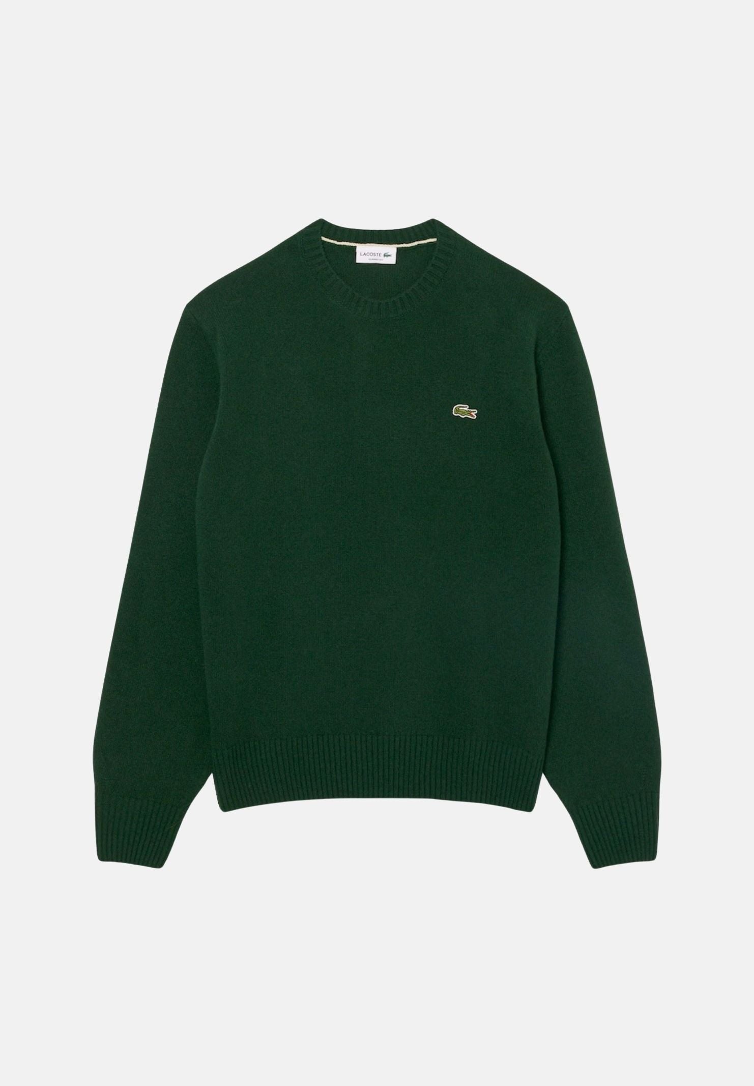 Maglia girocollo regular fit autunno inverno AH2916 YZP LACOSTE 