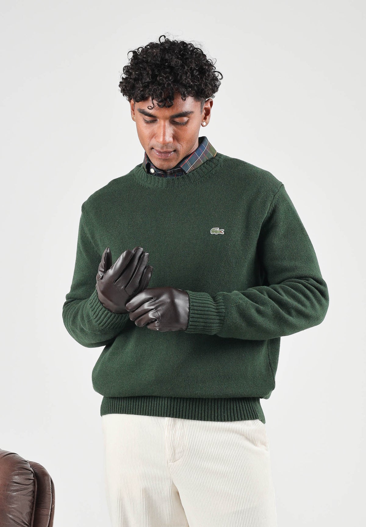 LACOSTE Maglia giocollo per uomo e donna con logo coccodrillo applicato AH2916 YZP LACOSTE 