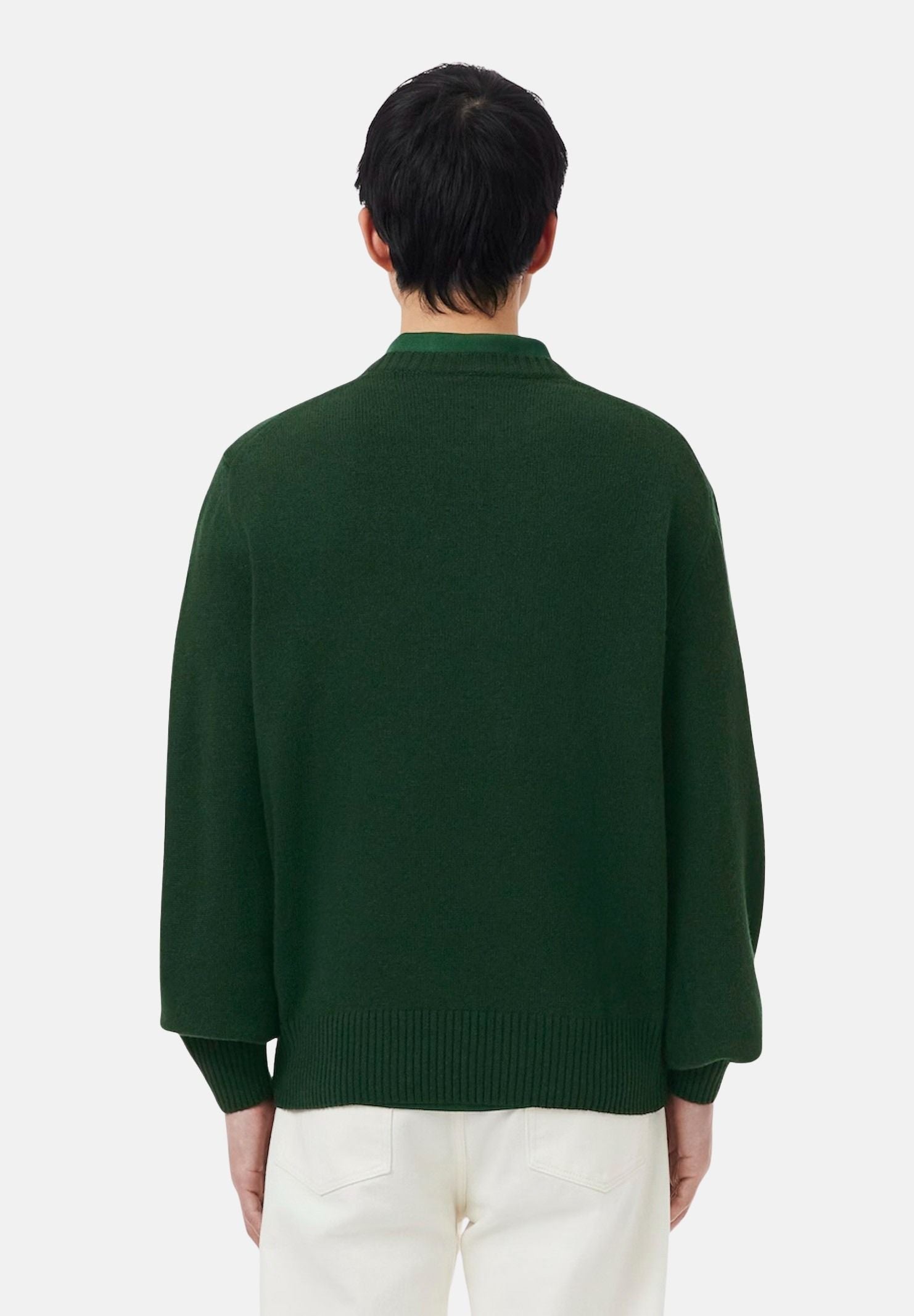 Maglia girocollo regular fit autunno inverno AH2916 YZP LACOSTE 