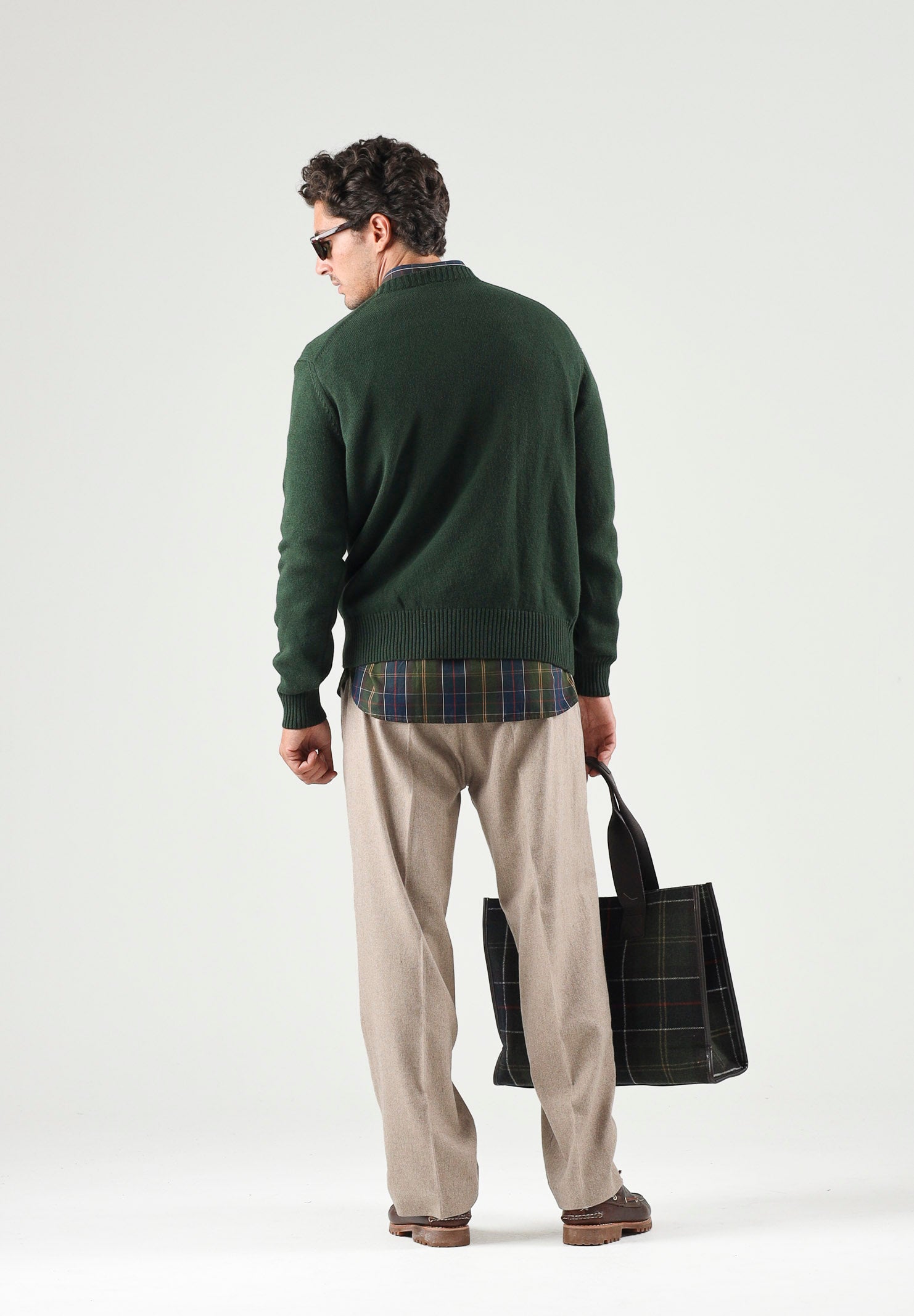 Maglia girocollo regular fit autunno inverno AH2916 YZP LACOSTE 