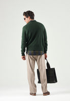 Maglia girocollo regular fit autunno inverno AH2916 YZP LACOSTE 