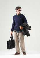 Maglieria girocollo regular fit autunno inverno AH3225 166 LACOSTE 