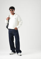 LACOSTE Polo  ZIP COLLAR KNIT  bianco da uomo in maglia con colletto aperto AH8574 70V LACOSTE 
