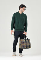 LACOSTE Polo manica lunga verde da uomo con colletto classico AH9904 YZP LACOSTE 