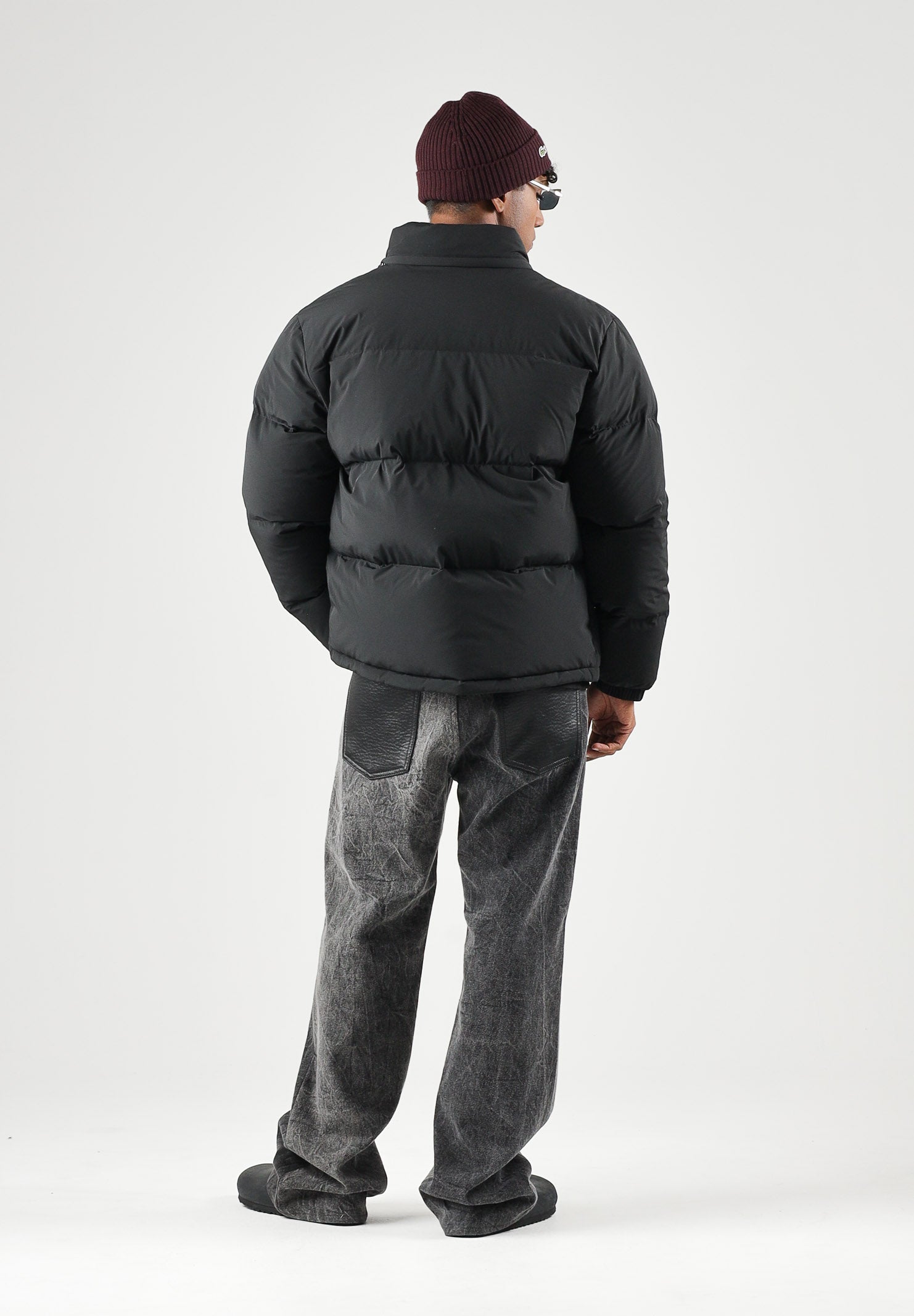 LACOSTE Piumino WATER-REPELLENT nero da uomo con trapuntatura imbottita BH5154 031 LACOSTE 